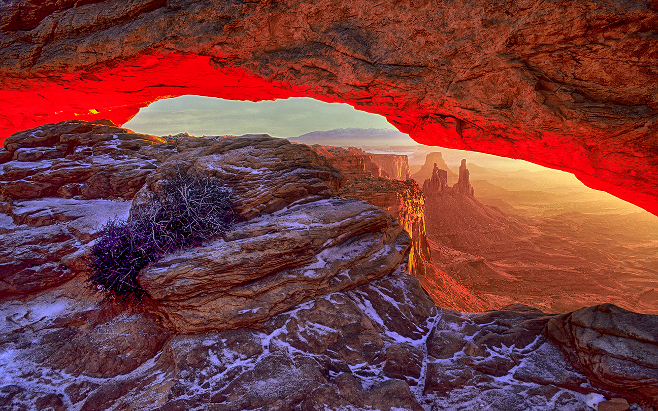 Mesa Arch, Winter