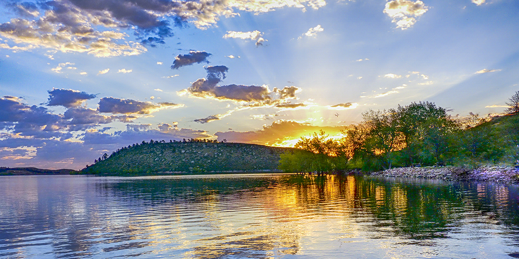Carter Lake, Sunrise