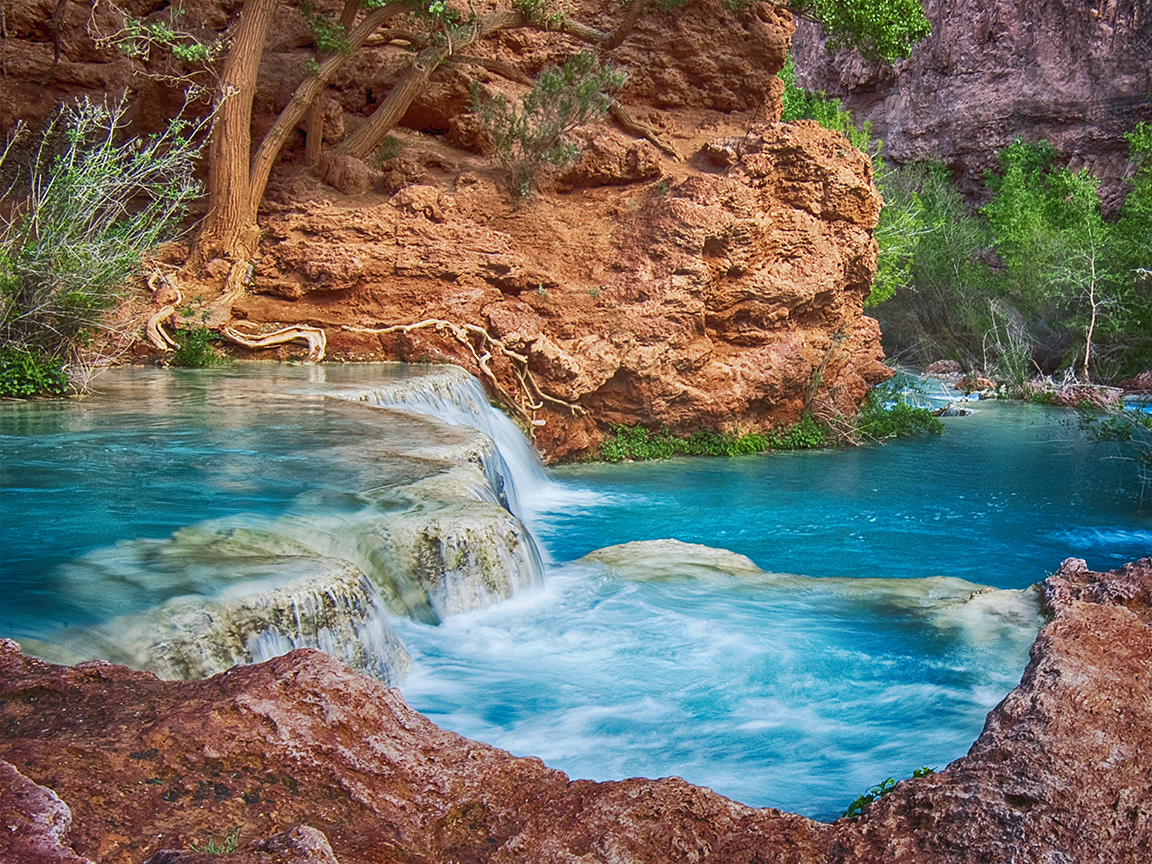 Havasu Creek Cascade